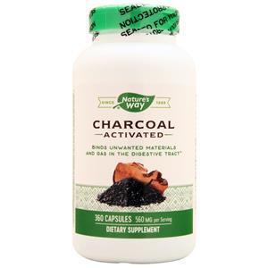 Nature's Way Charcoal - Activated 360 caps