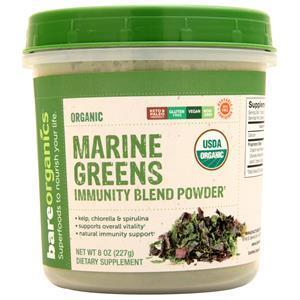 Bare Organics Organic Marine Greens Immunity Blend Powder 8 oz