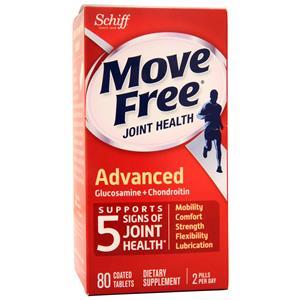 Schiff Move Free Joint Health - Advanced Glucosamine + Chondroitin 80 tabs