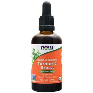Now Certified Organic Turmeric Extract 2 fl.oz