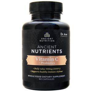 Ancient Nutrition Ancient Nutrients - Vitamin C + Probiotics 60 caps