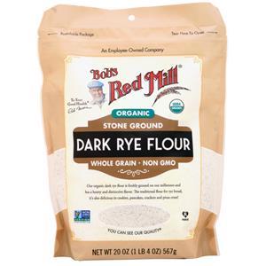 Bob's Red Mill Organic Stone Ground Dark Rye Flour 20 oz