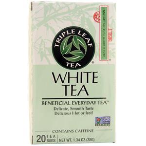 Triple Leaf Tea White Tea 20 pckts