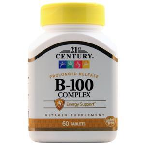 21st Century B-100 Complex - Prolonged Release 60 tabs
