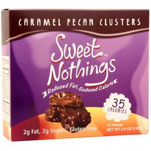 HealthSmart Foods Sweet Nothings Caramel Pecan Clusters 14 count