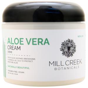 Mill Creek Botanicals 80% Aloe Vera Cream 4 oz
