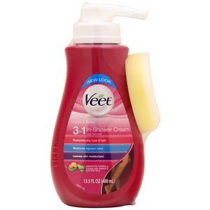 Veet 3 in 1 In-Shower Cream Hair Remover 13.5 fl.oz
