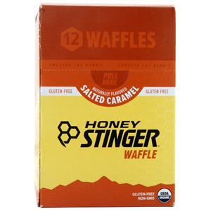 Honey Stinger Organic Gluten Free Waffle Salted Caramel 12 pckts