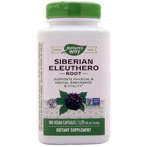 Nature's Way Siberian Eleuthero Root 180 vcaps