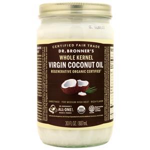 Dr. Bronner's Whole Kernel Virgin Coconut Oil 30 fl.oz