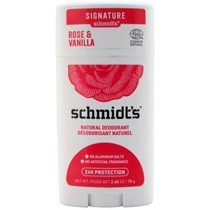 Natural Deodorant Rose & Vanilla 2.65 oz