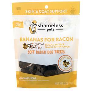 Soft Baked Dog Treats Bananas for Bacon 6 oz