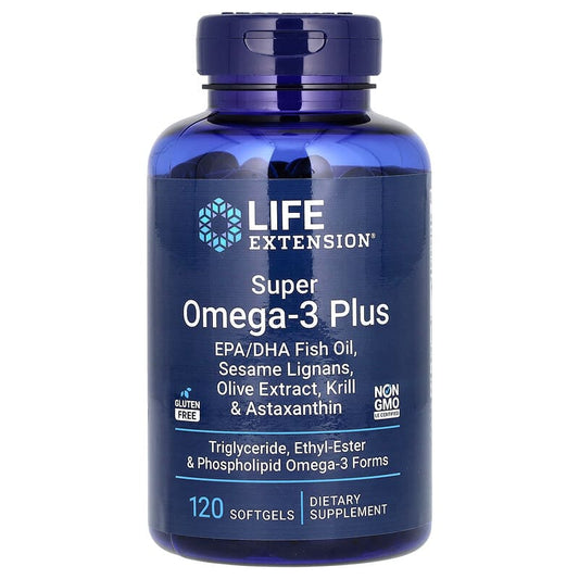 Life Extension Super Omega-3 Plus  120 sgels