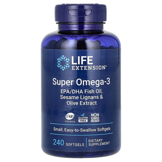 Life Extension Super Omega-3  240 sgels