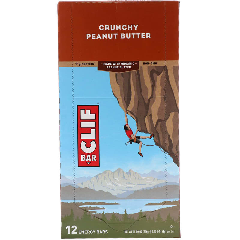 Clif Bar Clif Bar Crunchy Peanut Butter 12 bars