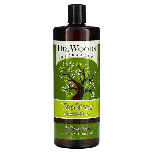 Dr. Woods Castile Soap - Liquid Tea Tree 32 fl.oz