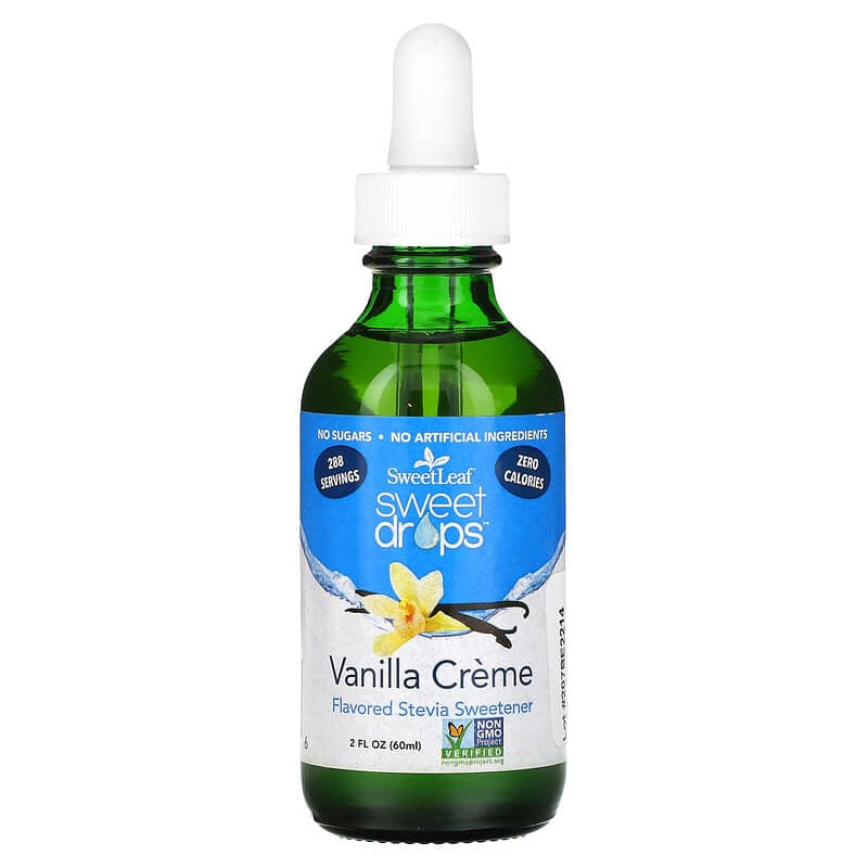 Sweetleaf Sweet Drops - Flavored Stevia Sweetener Vanilla Creme 2 fl.oz