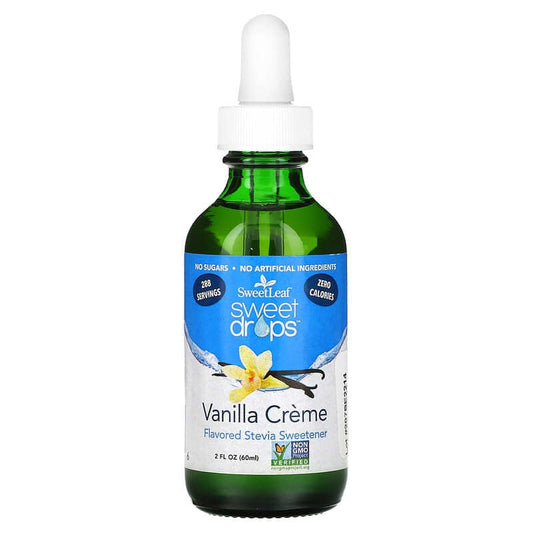 Sweetleaf Sweet Drops - Flavored Stevia Sweetener Vanilla Creme 2 fl.oz