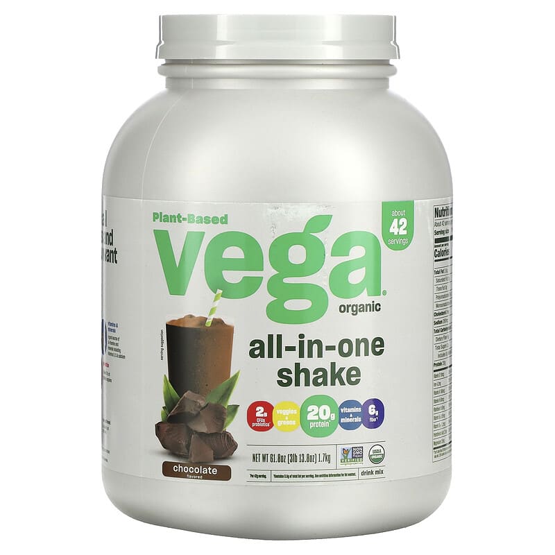 Vega Vega One - All in One Organic Shake Chocolate 61.8 oz