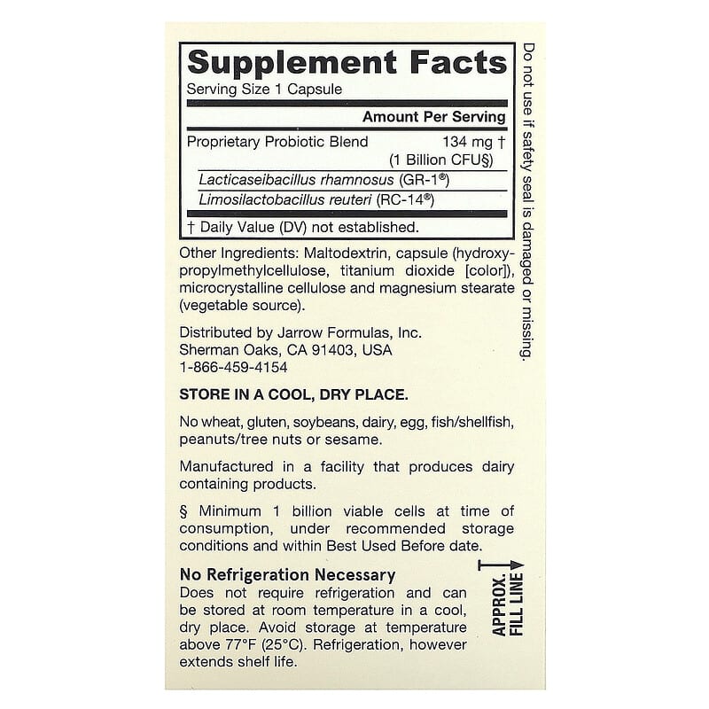 Jarrow Fem-Dophilus (1 Billion)  60 vcaps