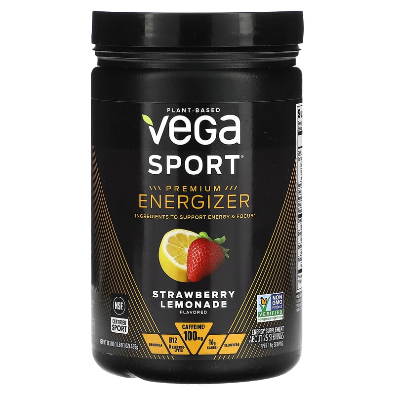 Vega Vega Sport - Premium Energizer Strawberry Lemonade 16.1 oz