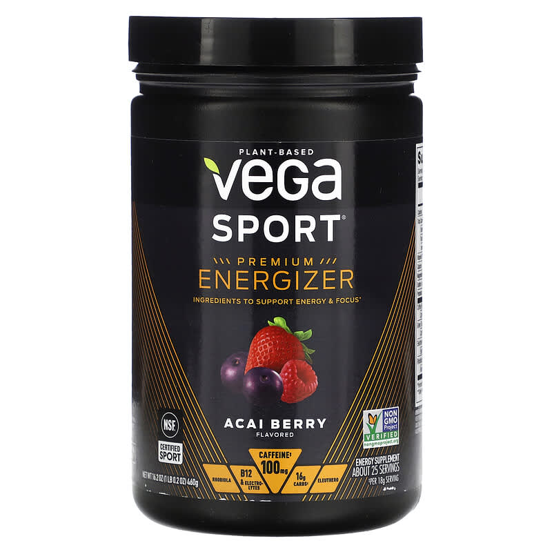Vega Vega Sport - Premium Energizer Acai Berry 16.2 oz