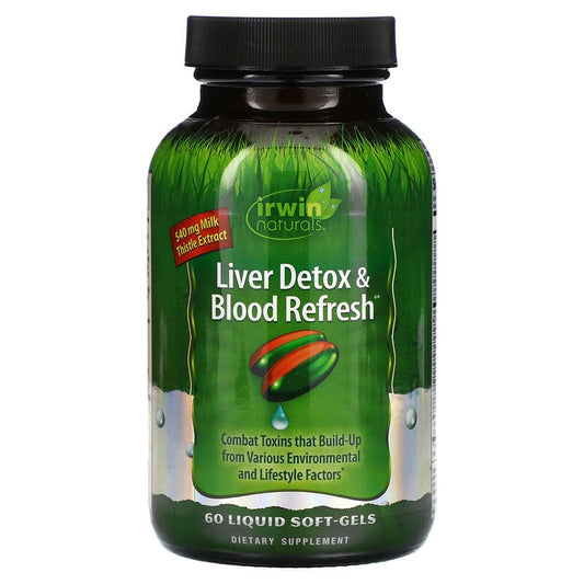 Irwin Naturals Liver Detox & Blood Refresh  60 sgels