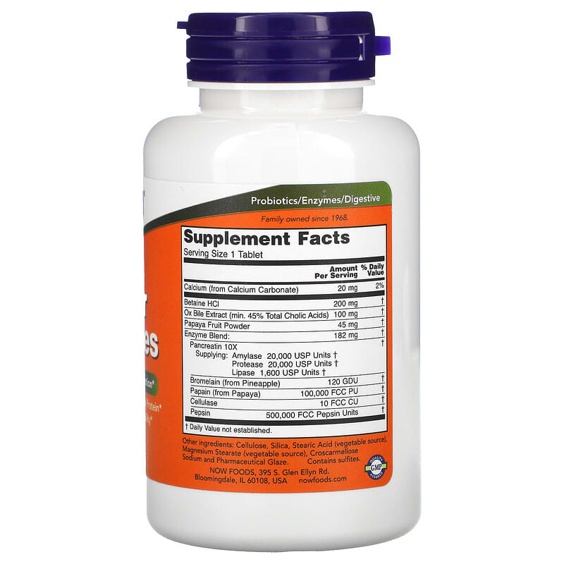 Now Super Enzymes  90 tabs