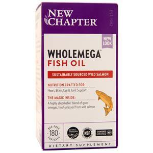 New Chapter WholeMega (1000mg)  180 sgels