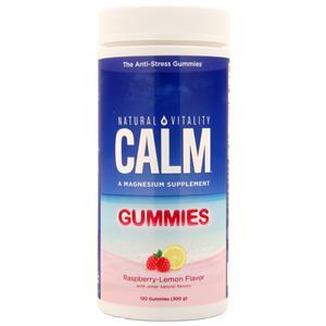 Natural Vitality Calm Gummies Raspberry-Lemon ORIGINAL 120 gummy