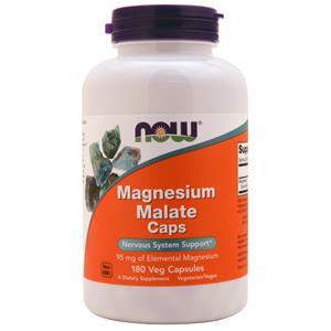 Now Magnesium Malate Caps (840mg)  180 vcaps