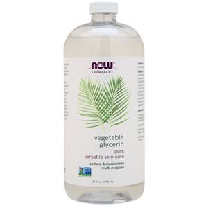 Now Vegetable Glycerine Pure Versatile Skin Care  32 fl.oz