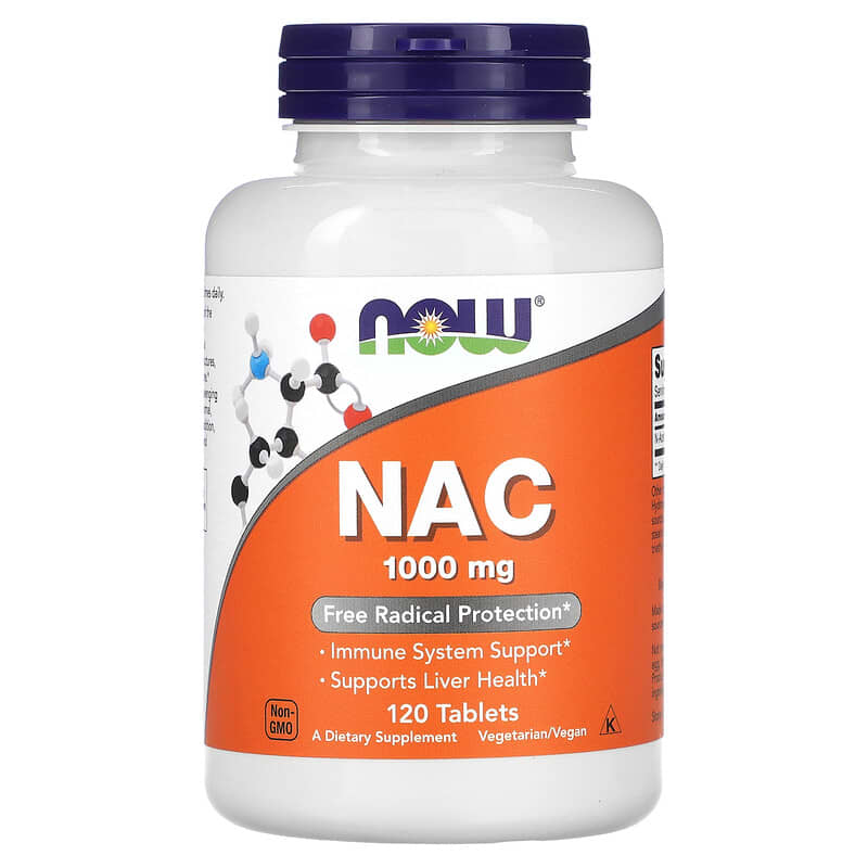 Now NAC (1,000mg)  120 tabs