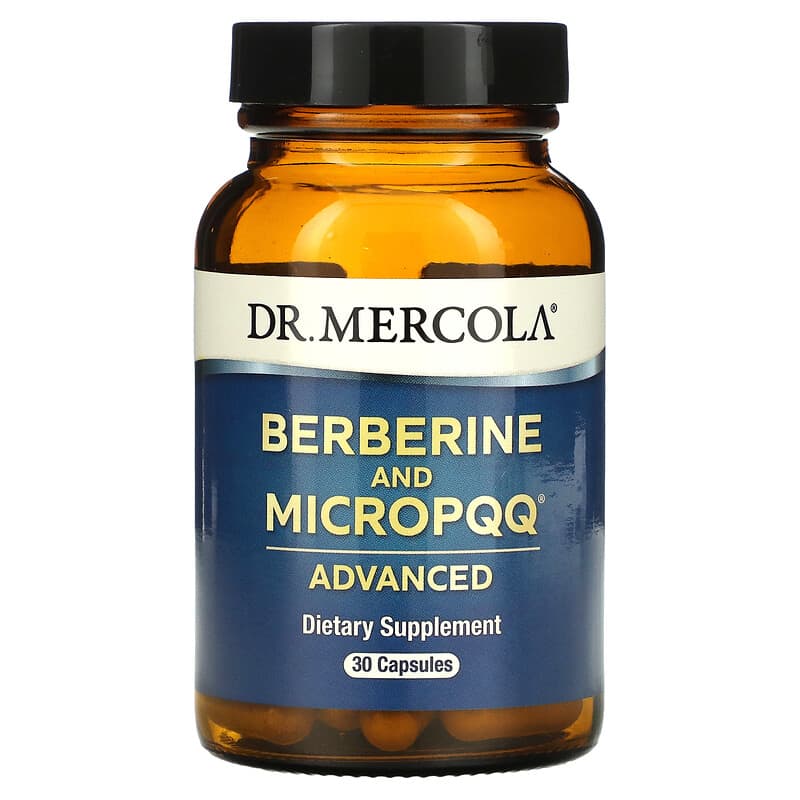 Dr. Mercola Berberine and MicroPqq Advanced  30 caps