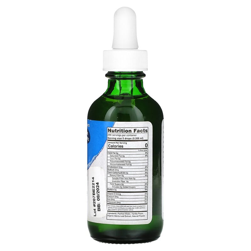 Sweetleaf Sweet Drops - Flavored Stevia Sweetener Vanilla Creme 2 fl.oz