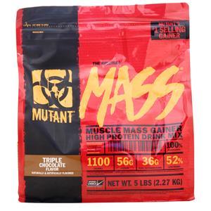 Fit Foods Mutant Mass - Muscle Mass Gainer Triple Chocolate Original 5 lbs