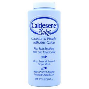 Caldesene Baby Cornstarch Powder with Zinc Oxide  5 oz