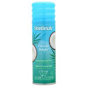 Skintimate Moisturizing Shave Gel Coconut Delight 7 oz
