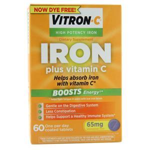 Vitron-C Iron plus Vitamin C  60 tabs