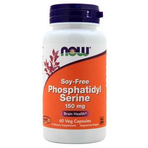 Now Phosphatidyl Serine - Soy-Free (150mg)  60 vcaps
