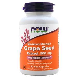 Now Grape Seed Extract - Maximum Strength (500mg)  90 vcaps