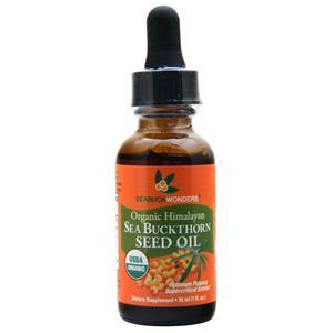Seabuck Wonders Organic Himalayan Sea Buckthorn Seed Oil  1 fl.oz