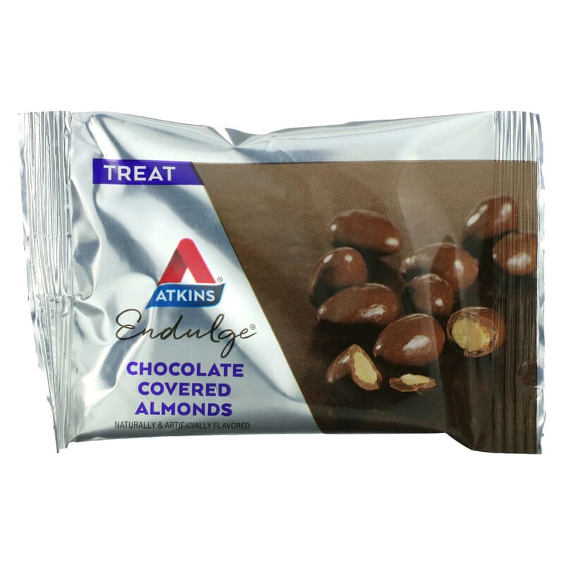 Atkins Endulge Candy Chocolate Covered Almonds 5 pckts