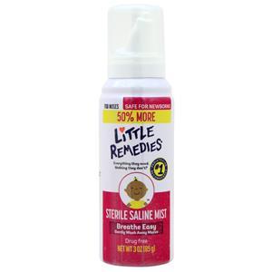 Little Remedies Sterile Saline Mist  3 oz