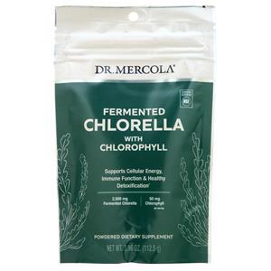 Dr. Mercola Fermented Chlorella with Chlorophyll Powder  112.5 grams
