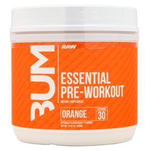 Raw X Bum Essential Pre-Workout Orange 399 grams