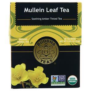 Buddha Teas Organic Herbal Tea Mullein Leaf 18 pckts