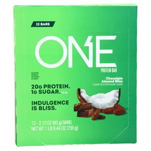 ONE Brands One Bar Chocolate Almond Bliss 12 bars