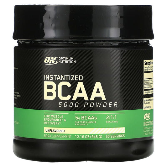Optimum Nutrition Instantized BCAA 5000 Powder Unflavored 345 grams