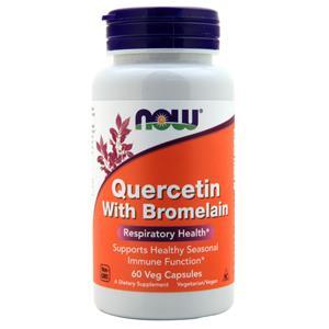 Now Quercetin with Bromelain  60 vcaps